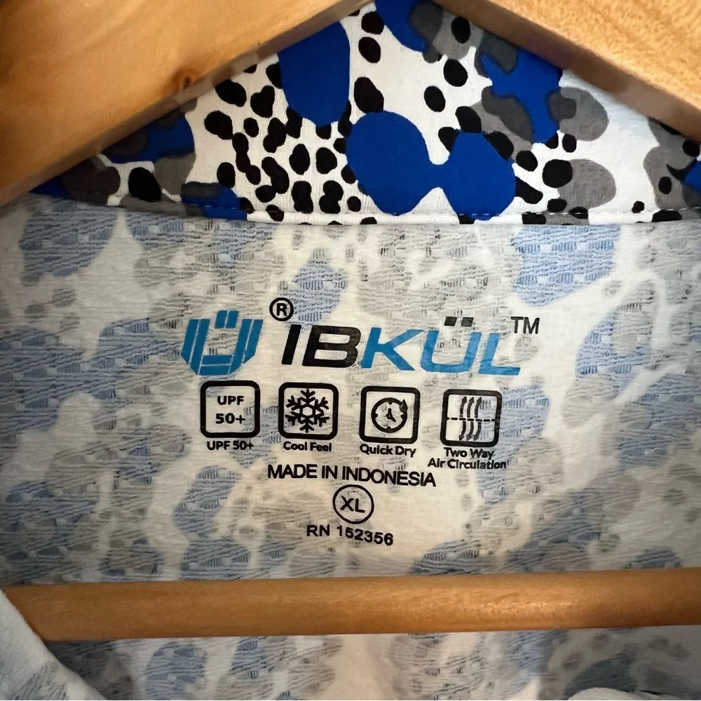 Ibkul Kamila Women’s Long Sleeve Quarter Zip Golf Shirt Size XL - Picture 8 of 8